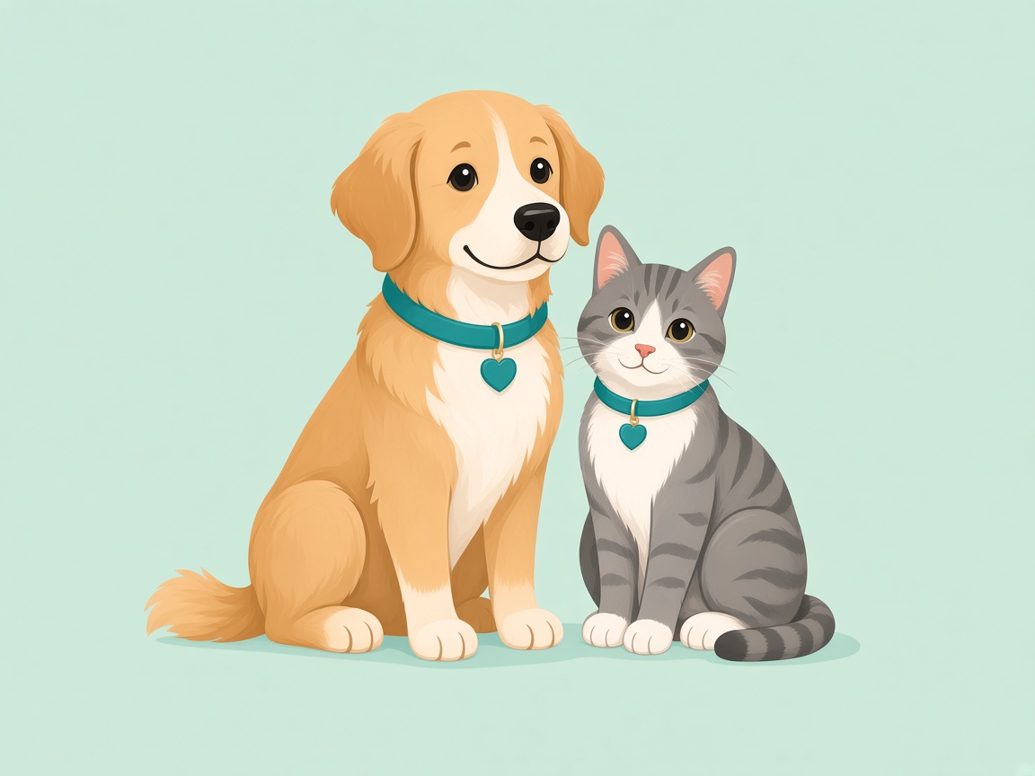 Dog and cat